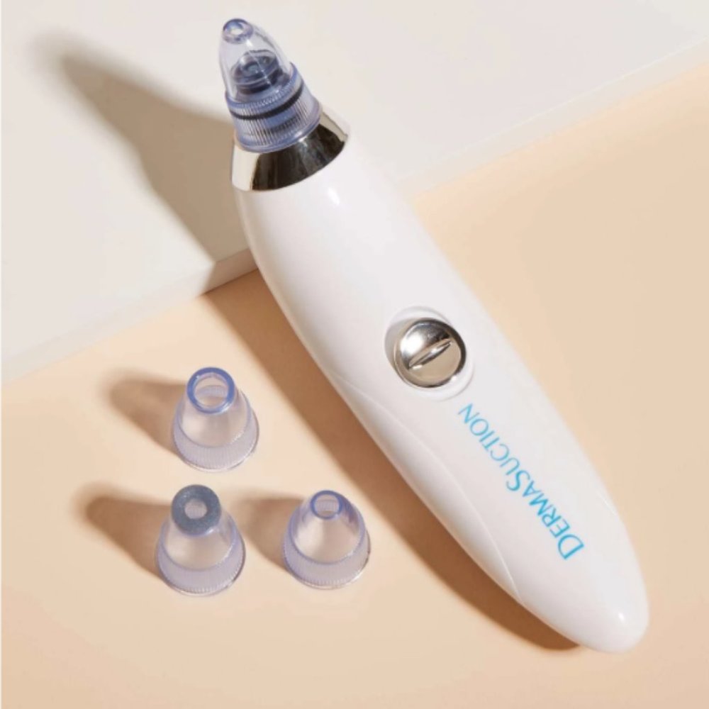 1pc Electric Comedo Remover Tool With 3pcs Replace